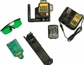 Laser 3 x 360 stopni DeWALT DCE089D1G, stan: nowy – zdjęcie 3