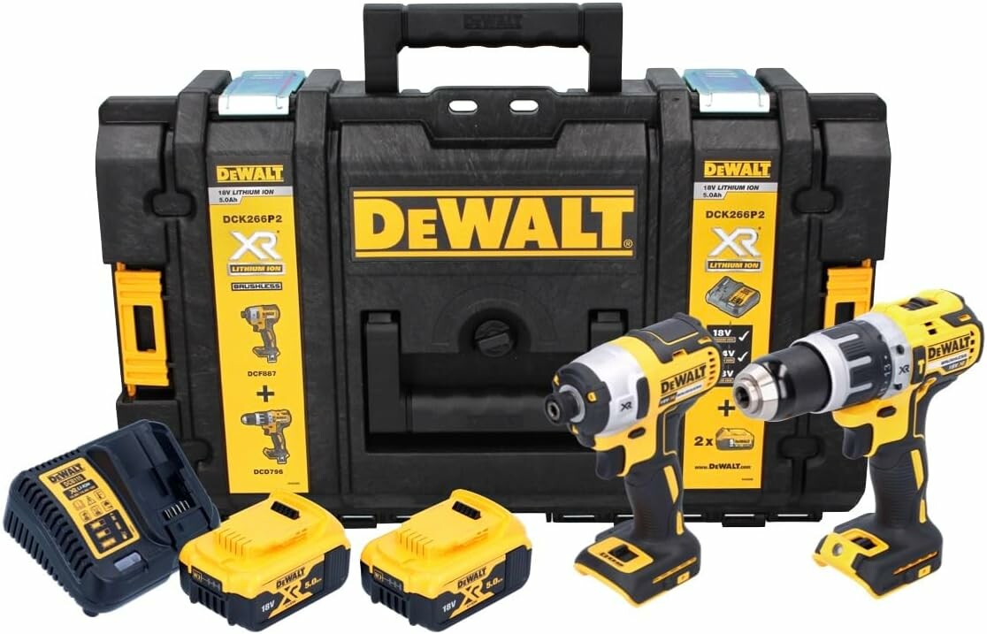 Komplet XR 18V DeWALT DCK266P2 (stan nowy)