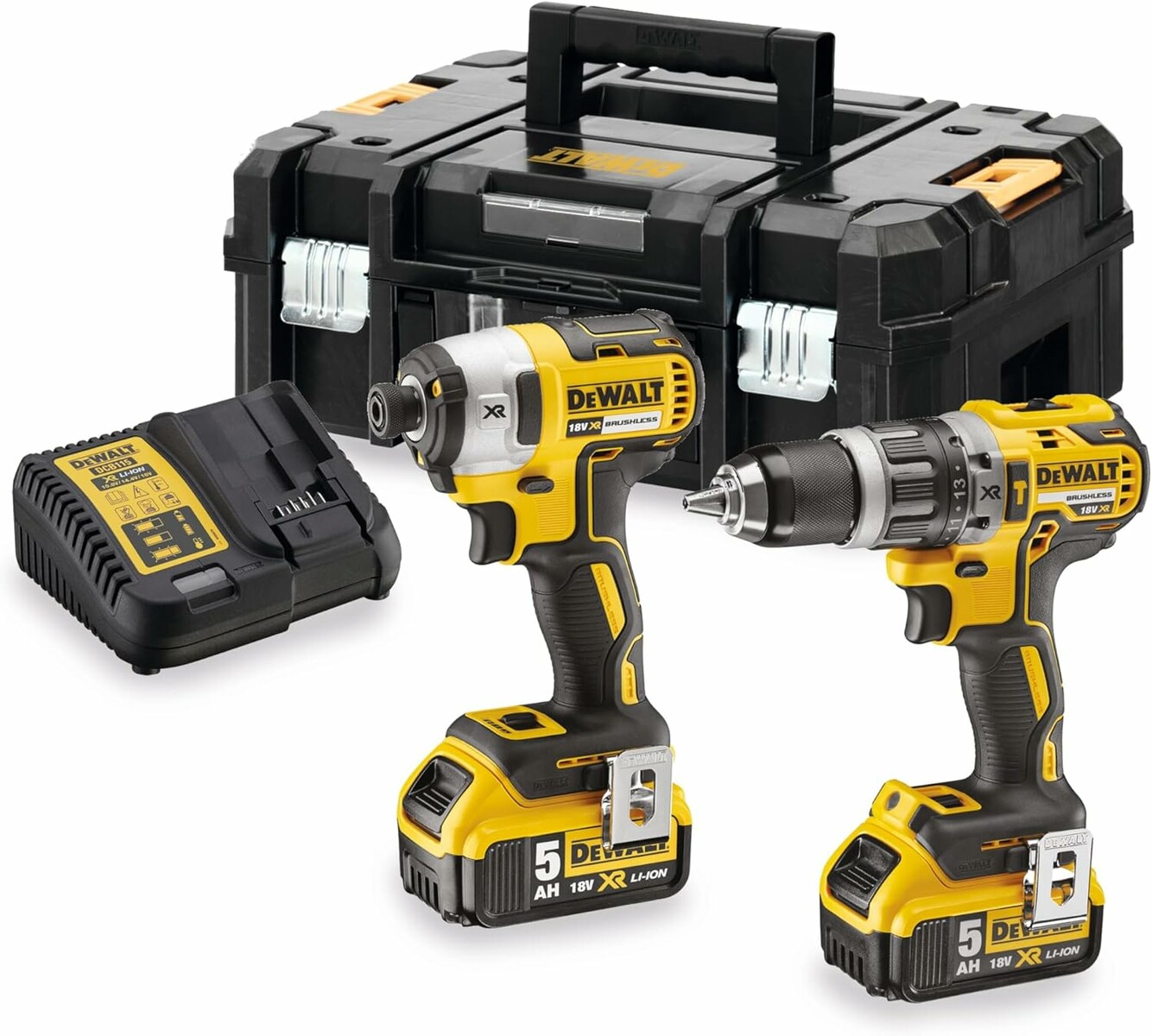 Komplet XR 18V: DCD796 + zakrętarka DeWALT (stan nowy)