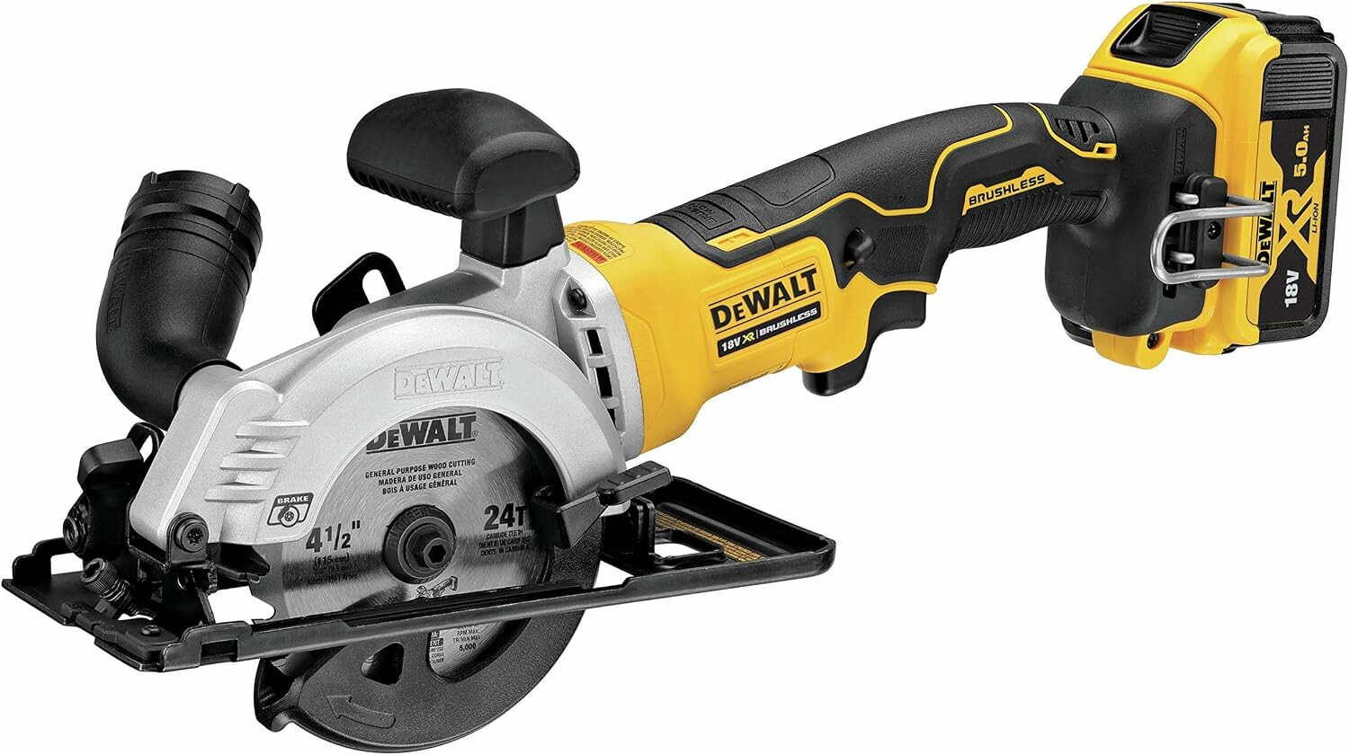 Kompaktowa pilarka tarczowa XR DeWALT DCS571P2 (stan nowy)