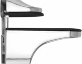 Uchwyty do półek szklanych 3–20 mm QWORK – stan: nowy – zdjęcie 2