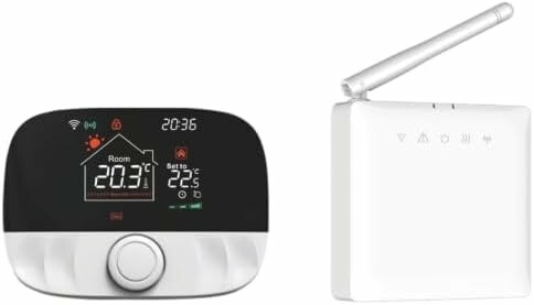 Sone Smart One termostat Wi-Fi Tuya do kotła z bezprzewodowym przekaźnikiem