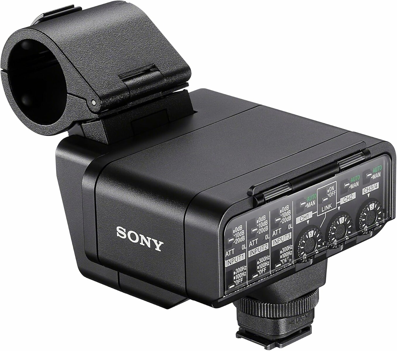 Sony XLR-A4 – cyfrowy adapter audio XLR, 4 kanały, 32-bit float, do aparatów Alpha