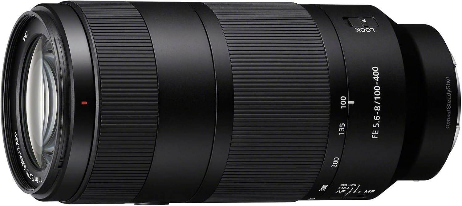 Sony FE 100-400 mm F5.6-8 OSS – lekki teleobiektyw pełnoklatkowy ze stabilizacją