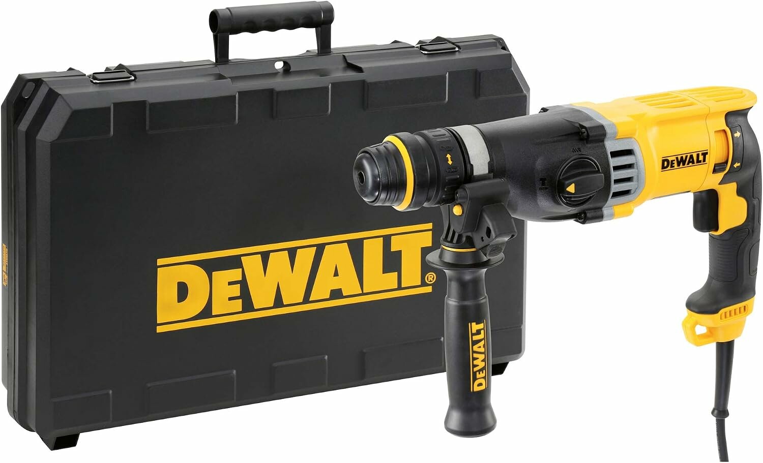 Młotowiertarka SDS-Plus 900 W 3 DeWALT D25144K (stan nowy)