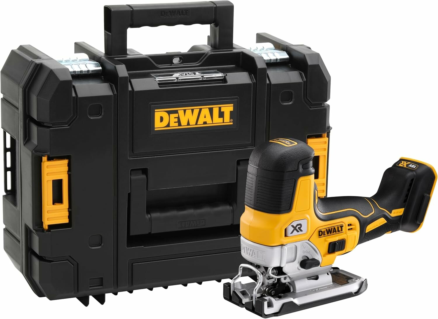 Wyrzynarka XR 18V bezszczotkowa DeWALT DCS335NT (stan nowy)