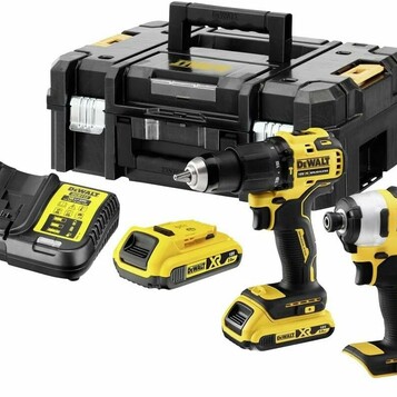 Komplet XR 18V: DCD709 DeWALT DCK2062D2T (stan nowy)