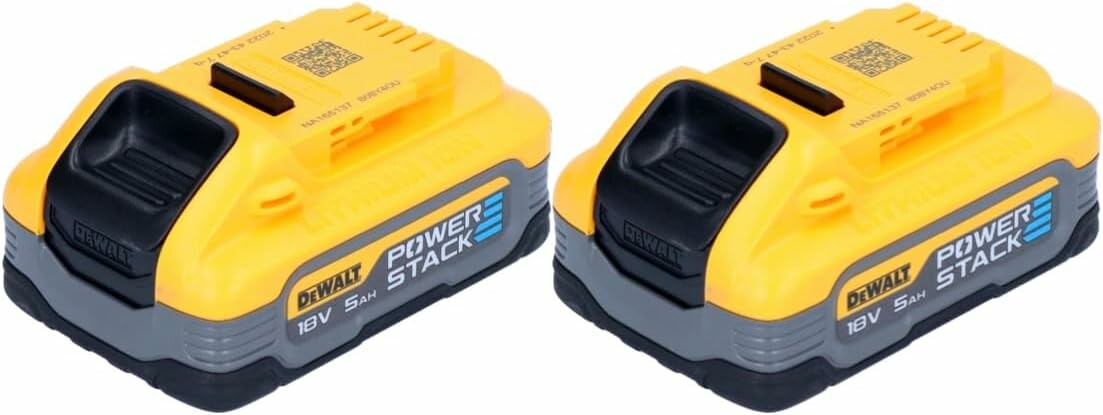 Komplet 2 akumulatorów DeWALT DCBP518H2 (stan nowy)