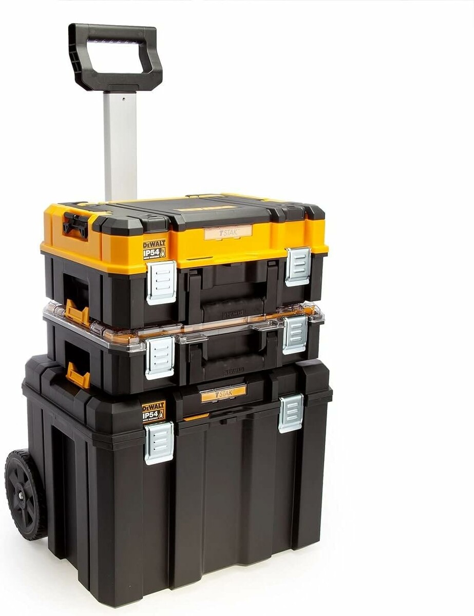 Mobilny komplet 3 skrzyń DeWALT DWST83411-1 (stan nowy)