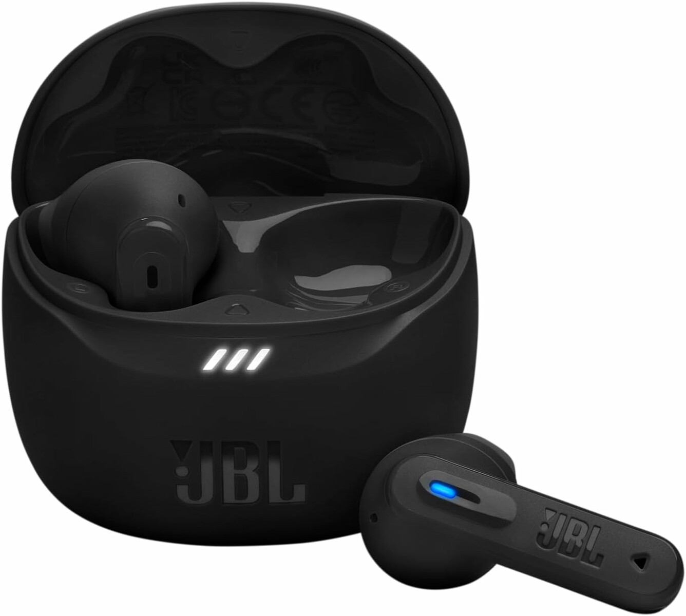 Słuchawki douszne z ANC JBL Tune Flex 2, czarne, stan: nowy