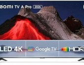 Xiaomi TV A Pro 75 (2026) QLED 4K - telewizor Google TV 120 Hz, czarny – zdjęcie 1
