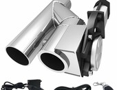 SPELAB elektryczna przepustnica wydechu 3 cale 76 mm z pilotem – trójnik Y – zdjęcie 1