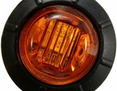 KYYET lampy obrysowe LED 3/4 cala 12 V, 10 szt. – bursztynowe obrysówki boczne – zdjęcie 3