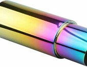 FGHCBGZA strumienica wydechu 55 mm – tłumik prosty uniwersalny, stal nierdzewna – zdjęcie 1