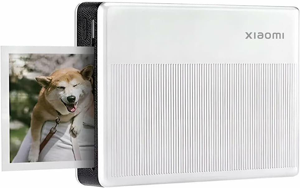 Xiaomi Portable Photo Printer 1S - przenośna drukarka zdjęć ZINK, biała