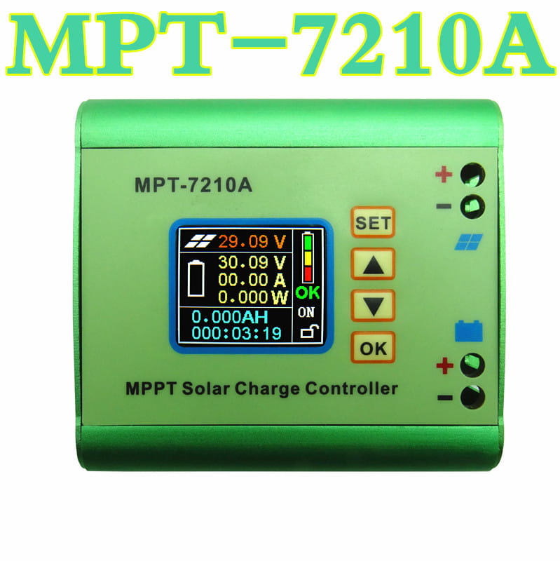 Sterownik ładowania panelu słonecznego MPPT-7210A