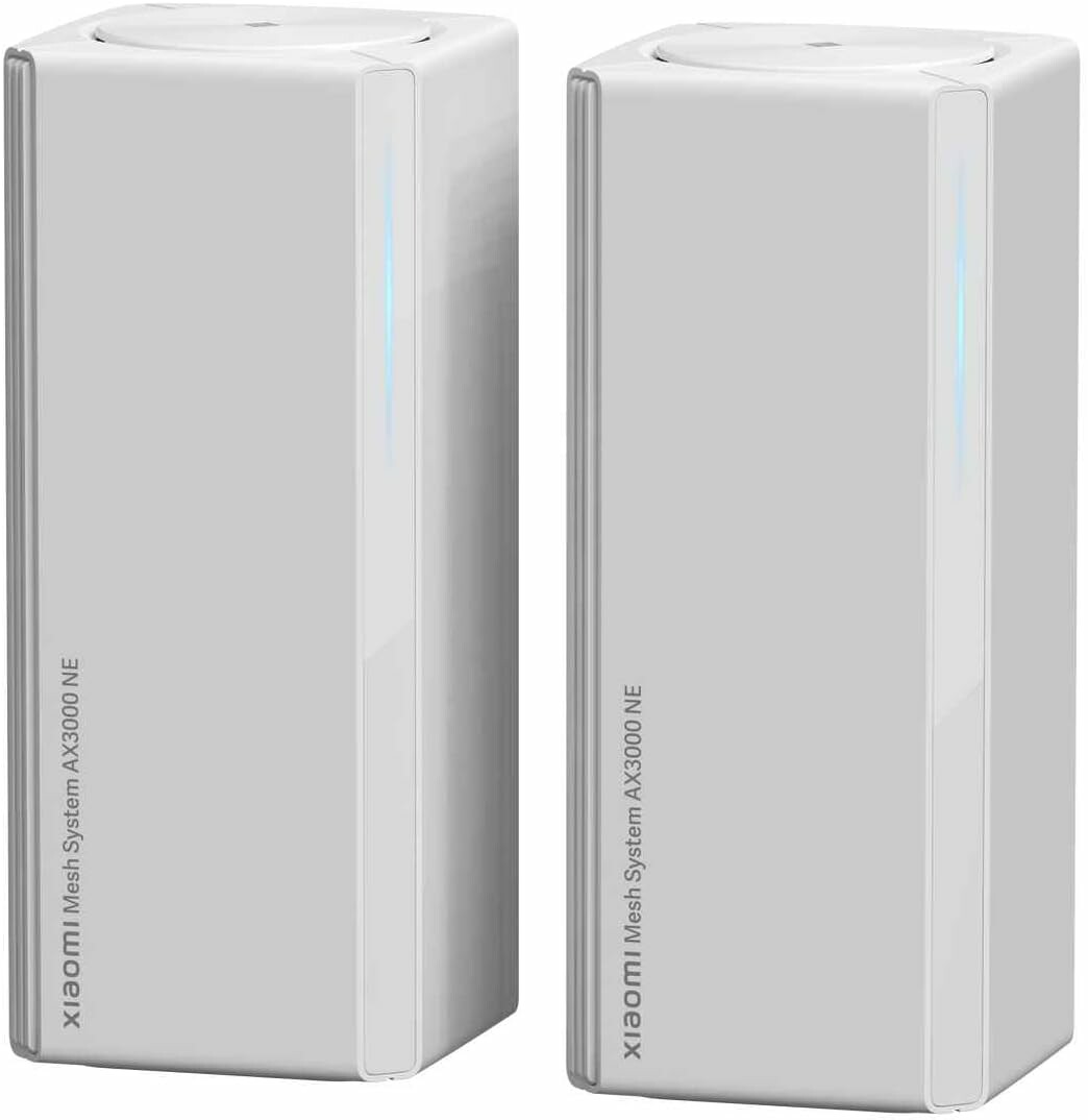 Xiaomi Mesh System AX3000 NE (2 szt.) - system Wi-Fi 6 mesh dla domu