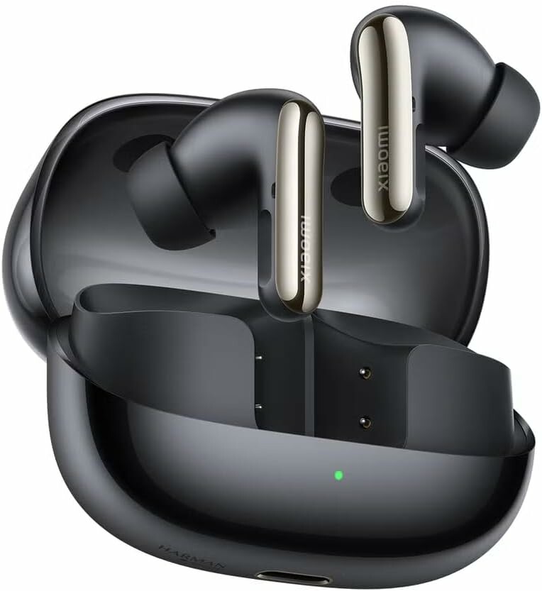 Xiaomi Buds 5 Pro Wi-Fi - słuchawki dokanałowe z ANC 55 dB, czarne