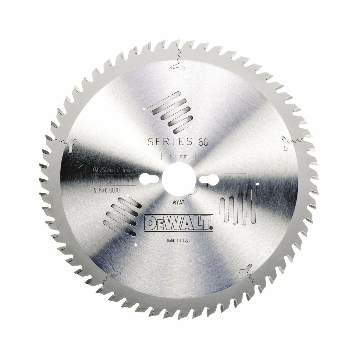 DeWALT DT4351-QZ EXTREME – tarcza do drewna 250 x 30 mm, 60 zębów