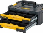 DeWALT TSTAK IV DWST1-70706 – moduł z dwiema płytkimi szufladami – zdjęcie 3