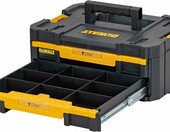 DeWALT TSTAK IV DWST1-70706 – moduł z dwiema płytkimi szufladami – zdjęcie 4
