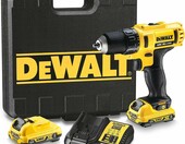 DeWALT DCD710D2 10,8 V 2 x 2 Ah – wiertarko-wkrętarka z ładowarką i walizką – zdjęcie 1