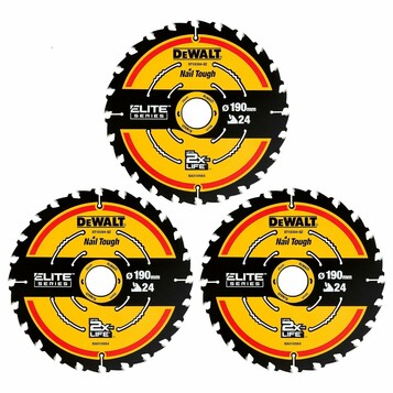 Komplet 3 tarcz do drewna DeWALT DT10399-QZ (stan nowy)