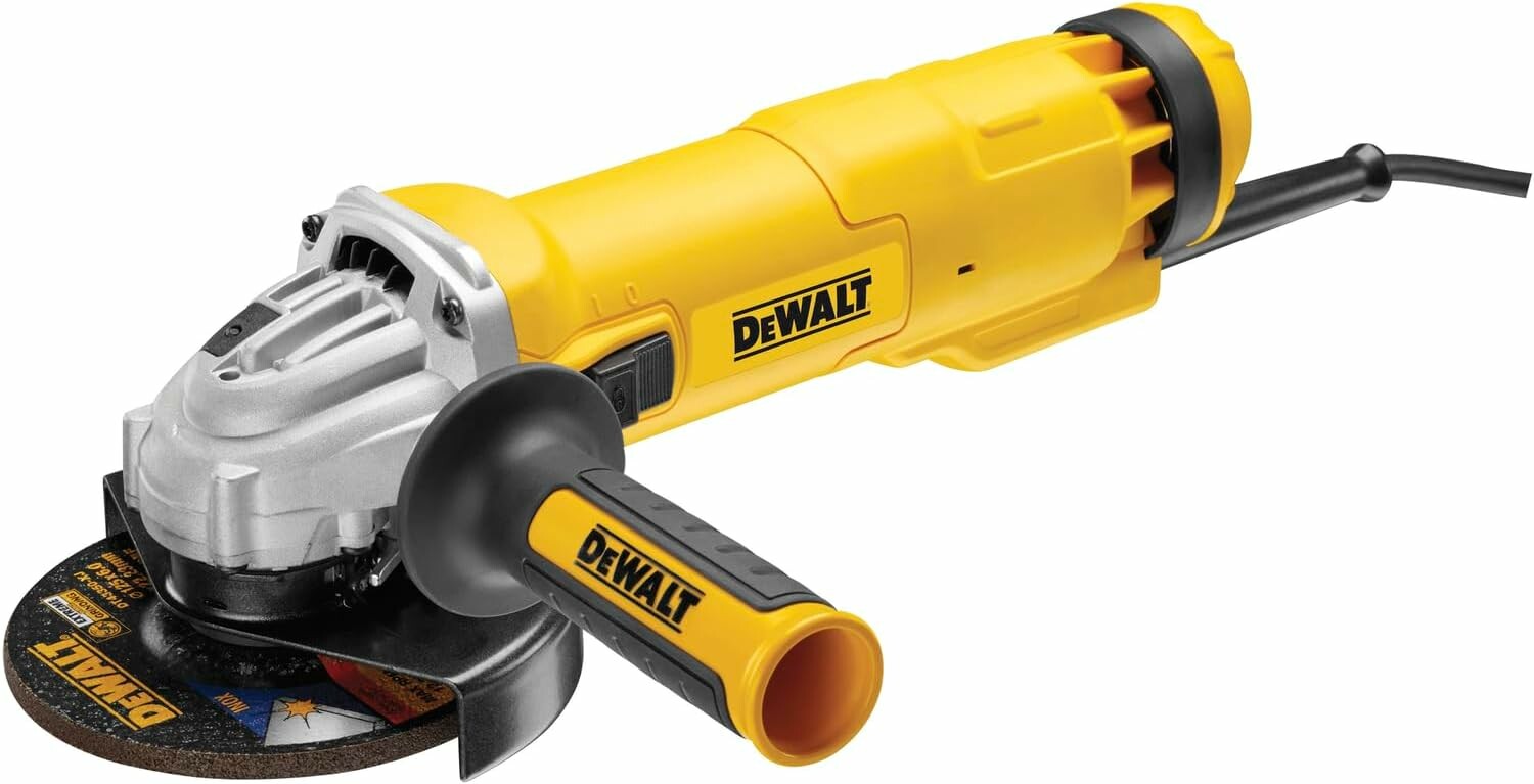 DeWALT DWE4237-QS 1400 W – szlifierka kątowa 125 mm z łagodnym startem