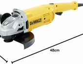DeWALT DWE492-QS 2200 W – szlifierka kątowa 230 mm, sieciowa – zdjęcie 5