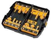 DeWALT DT90016-QZ – zestaw 12 frezów do drewna z węglikiem w kasecie – zdjęcie 1