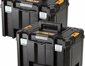 DeWALT TSTAK VI DWST1-71195 – głęboka skrzynka narzędziowa 23 l, komplet 2 szt. – zdjęcie 1
