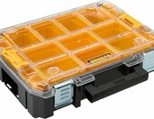DeWALT TSTAK V DWST1-71194 – organizer z przezroczystą pokrywą i pojemnikami – zdjęcie 2