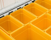 DeWALT TSTAK V DWST1-71194 – organizer z przezroczystą pokrywą i pojemnikami – zdjęcie 3