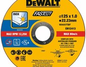 DeWALT DT20540 – tarcze do cięcia stali nierdzewnej 125 x 1,0 mm, 100 szt. – zdjęcie 2