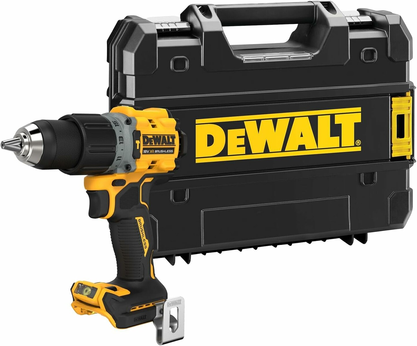DeWALT DCD805NT 18 V XR – udarowa wiertarko-wkrętarka, bez akumulatora, TSTAK