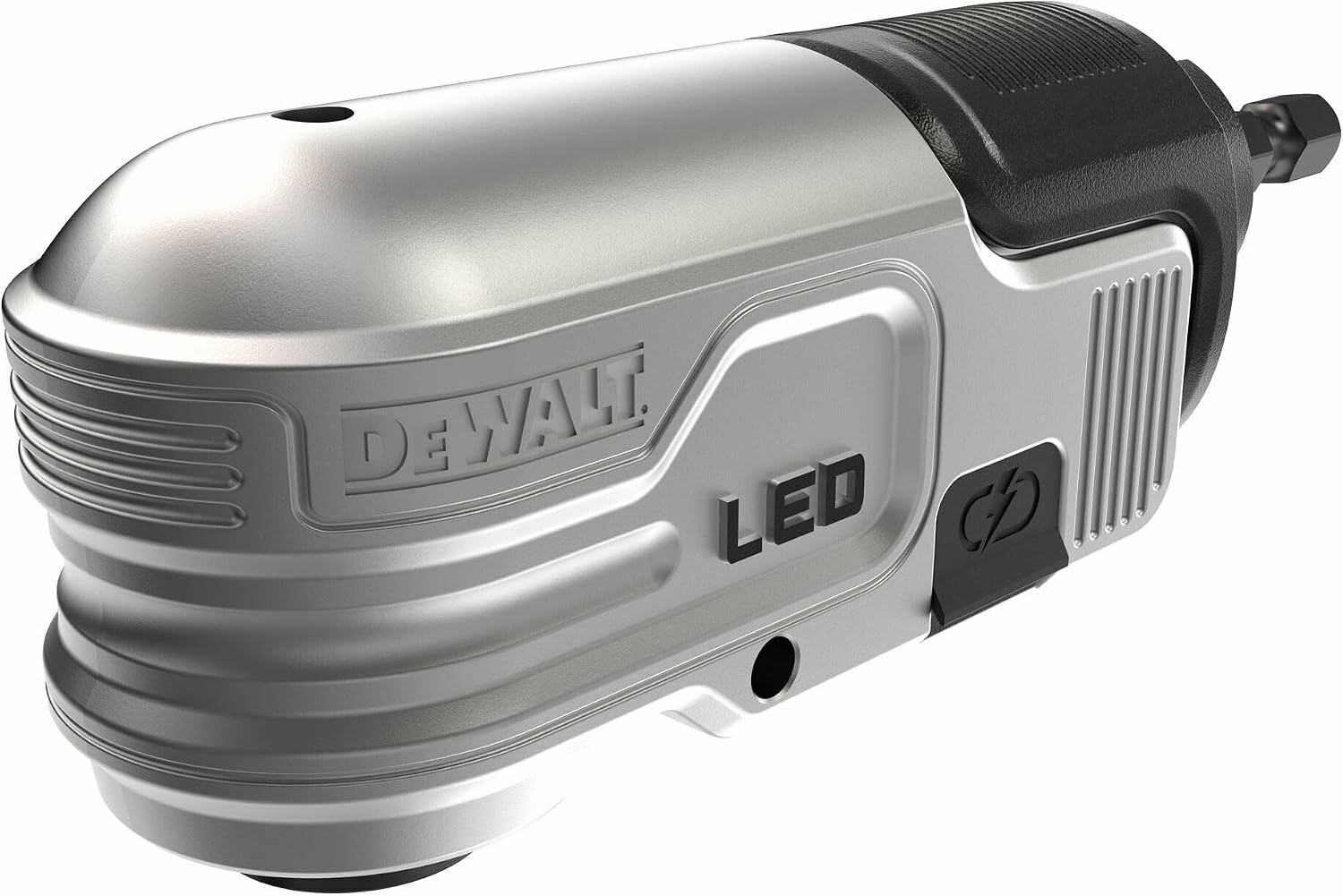 DeWALT DTLRA-QZ – udarowa nasadka kątowa 1/4 cala z oświetleniem LED