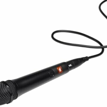 JBL PBM100 – przewodowy mikrofon dynamiczny do karaoke i PartyBox, czarny