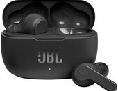 JBL Wave 200TWS – bezprzewodowe słuchawki douszne, 20 h z etui, czarne – zdjęcie 1