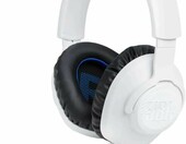 JBL Quantum 100P Console – przewodowy zestaw słuchawkowy do PlayStation, biało-niebieski – zdjęcie 1