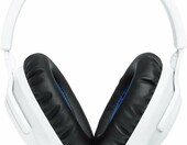 JBL Quantum 100P Console – przewodowy zestaw słuchawkowy do PlayStation, biało-niebieski – zdjęcie 2