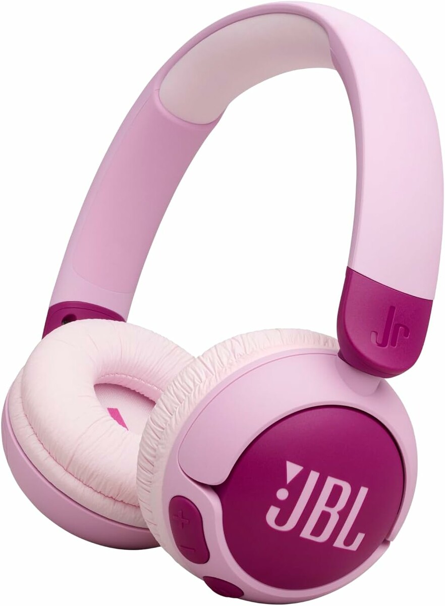 JBL Junior 320BT – bezprzewodowe słuchawki dla dzieci, limit 85 dB, fioletowe