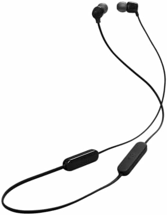 JBL Tune 135BT – dokanałowe słuchawki Bluetooth na przewodzie, 25 h, czarne