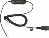 Jabra GN1200 88011-99 – uniwersalny kabel spiralny QD do telefonów stacjonarnych – zdjęcie 1