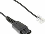 Jabra GN1200 88011-99 – uniwersalny kabel spiralny QD do telefonów stacjonarnych – zdjęcie 2
