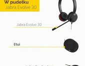 Jabra Evolve 30 UC Stereo – przewodowy zestaw słuchawkowy USB/jack 3,5 mm – zdjęcie 2