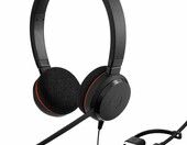 Jabra Evolve 20 MS Stereo USB-C/A – przewodowe słuchawki biurowe z pilotem – zdjęcie 1