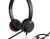 Jabra Evolve 20 SE MS Stereo USB-C/A – zestaw słuchawkowy z kontrolerem, czarny – zdjęcie 1