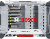 Bosch Extra Hard 2607017723 zestaw bitów 43 el. w kasecie Pick and Click – zdjęcie 2
