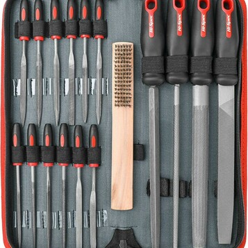Komplet pilników 17 el. Hi-Spec, stan: nowy