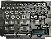 Makita E-08713 zestaw narzędzi ręcznych 120 el. w walizce MakPac – zdjęcie 3
